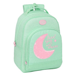 BlackFit8 S4310807 - Schulrucksack Moon grün 32 x 42 x 15 cm