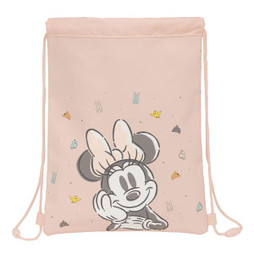 Minnie Mouse S4310473 - Backpack with Strings Baby Pink 26 x 34 x 1 cm