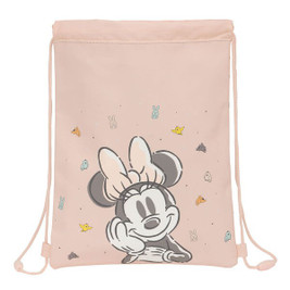 Minnie Mouse S4310473 - Backpack with Strings Baby Pink 26 x 34 x 1 cm