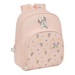 Minnie Mouse S4310470 - School Bag Baby Pink 28 x 34 x 10 cm