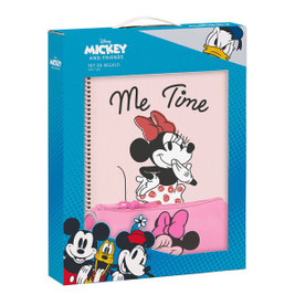 Minnie Mouse S4309525 - Stationery Set Loving Pink A4 3 Pieces