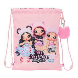 Na!Na!Na! Surprise S4309430 - Rucksacktasche mit Bändern Fabulous Rosa 26 x 34 x 1 cm