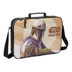 The Mandalorian S4309672 - Cartable décole This is the way Marron Noir 38 x 28 x 6 cm
