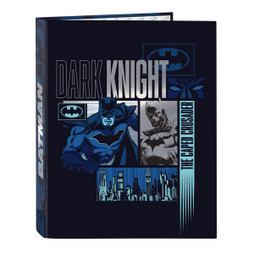 Batman S4309752 - Ringbuch Legendary Marineblau A4 26.5 x 33 x 4 cm