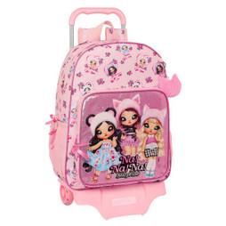 Na!Na!Na! Surprise S4309417 - Schulrucksack mit Rädern Fabulous Rosa 33 x 42 x 14 cm