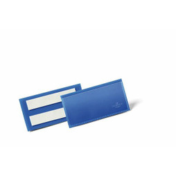 Durable S3554482 - Étiquettes adhésives 175907 Bleu foncé Métal Plastique (50 Unités) (Reconditionné A+)