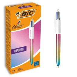 Bic S8426450 - Crayon Gradient Multicouleur 0,32 mm (12 Pièces)
