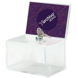 Archivo 2000 S8401256 - Urn Transparent 15,5 x 11 x 20,5 cm