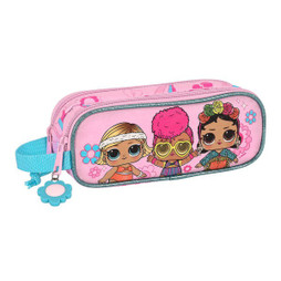 LOL Surprise! S4307639 - Zweifaches Mehrzweck-Etui Glow girl Rosa (21 x 8 x 6 cm)