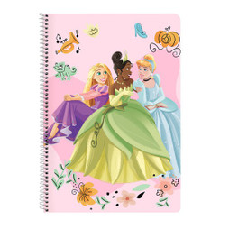Disney Princess S4307658 - Carnet Magical Beige Rose A4 80 Volets