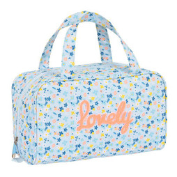 Moos S4306276 - Kulturbeutel für die Schule Lovely Blau 31 x 14 x 19 cm