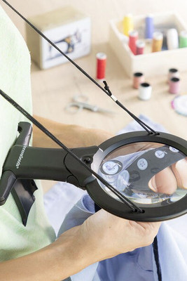 InnovaGoods V0103323 - Hands-Free Magnifying Glass with LED light Zooled