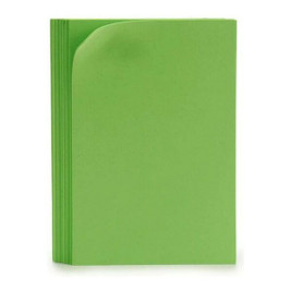 Pincello S3600193 - Feuille de Mousse 1804049-007 Vert 20 x 30 cm (10 Unités)