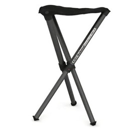 BigBuy Outdoor V3400289 - Tabouret Pliant Noir Noir/Gris