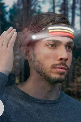 InnovaGoods V0103771 - Rechargeable and Adjustable LED Head Torch Recobright