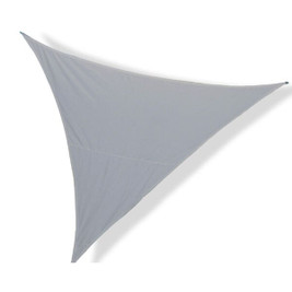 BigBuy Outdoor S1128419 - Auvent 5 x 5 x 5 m Gris Triangulaire