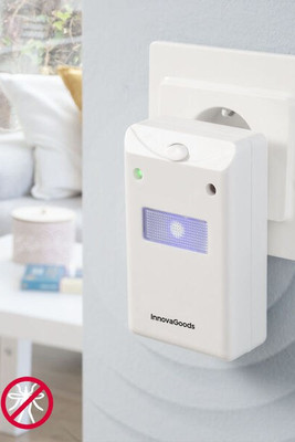 InnovaGoods V0103901 - Répulsif à Ultrasons Anti-nuisibles avec LED Killekt Duo 2 Unités