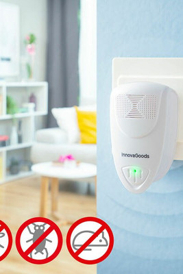InnovaGoods V0103893 - Répulsif à Ultrasons Anti-nuisibles KL Duo 2 Unités