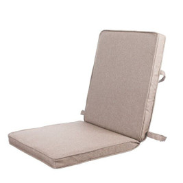 BigBuy Outdoor S8700619 - Coussin de chaise Beige 90 x 40 x 4 cm