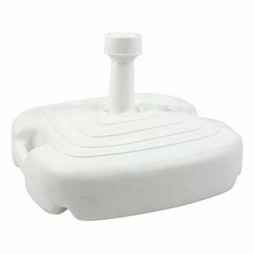 Continental S2200324 - Base for beach umbrella White Squared (45 x 45 x 27 cm)
