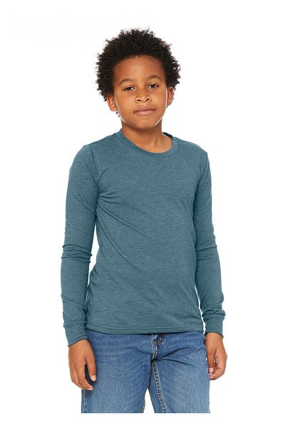 Bella+Canvas 3501YCVC - Youth Jersey Long Sleeve Tee