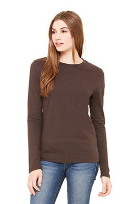 Bella+Canvas 6500 - Camiseta de manga larga de punto para mujer