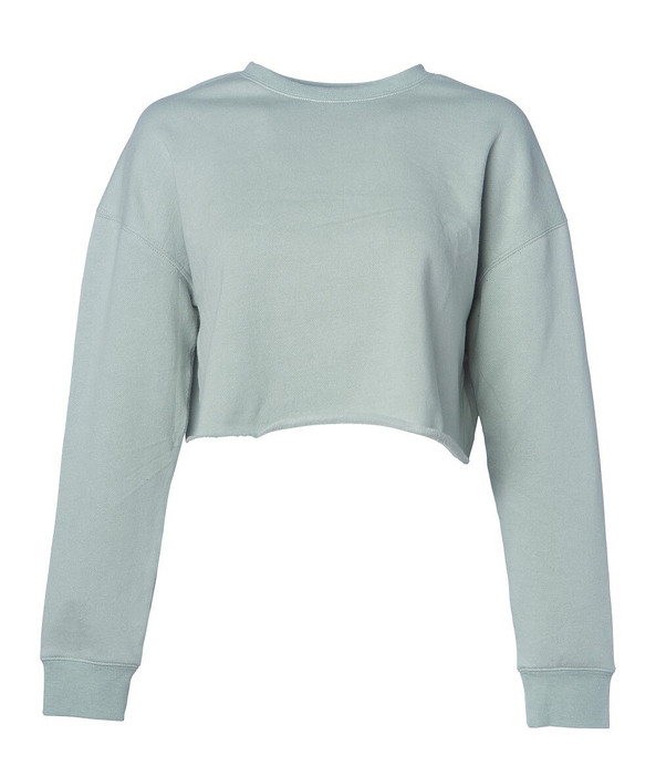 Independent Trading Co. AFX24CRP - Women's Crop Crew Neck Sweatsh