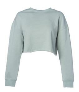 Independent Trading Co. AFX24CRP - Womens Crop Crew Neck Sweatsh
