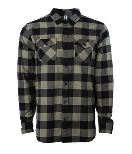 Independent Trading Co. EXP50F - Camisa de franela para hombre