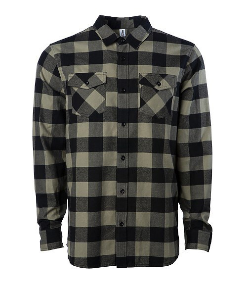 Independent Trading Co. EXP50F - Camisa de franela para hombre