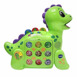 VTECH S2432179 - Interactive Toy Vtech 35 x 13,3 x 33 cm Green Dinosaur Interactive Toy Drawing Magnetic Apple