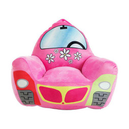 BigBuy Home S2427865 - Fauteuil pour enfant Voiture Rose 52 x 48 x 51 cm