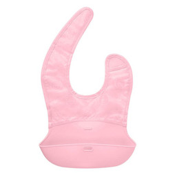 BigBuy Kids V3300012 - Bavoir Pliable Easy Rose