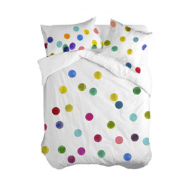 HappyFriday D1629867 - Housse de Couette Confetti Multicouleur 140 x 200 cm
