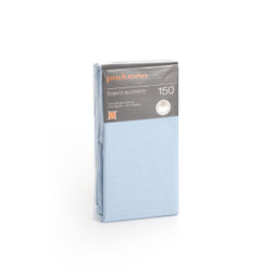 Paduana D1629701 - Fitted bottom sheet Light Blue 105 x 30 x 200 cm