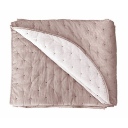 Pierre Cardin D2102187 - Couvre-lit TRIANA Rose Lit king size (3 Pièces)
