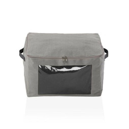 Versa V3402273 - Aufbewahrungsbox Grau Polyester