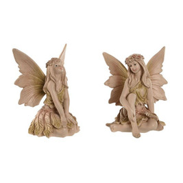 Home ESPRIT V3402183 - Decorative Figure Multicolour (2 Units)