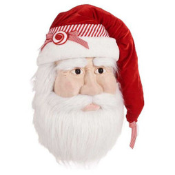 Krist+ V3402192 - Figurine Décorative Père Noël Tête Multicouleur