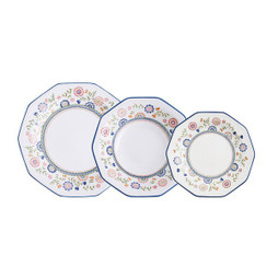 Queen´s S2711724 - Dinnerware Set By Churchill Bengal Multicolour Ceramic 12 Pieces