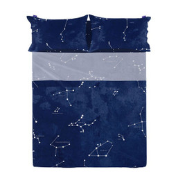 HappyFriday D1608787 - Top sheet Blanc Cosmos Multicolour 260 x 270 cm (Cosmos)