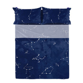 HappyFriday D1608787 - Top sheet Blanc Cosmos Multicolour 260 x 270 cm (Cosmos)