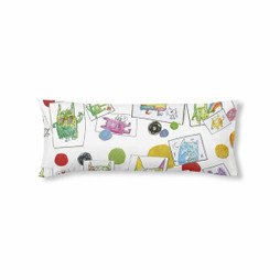 Decolores S9811214 - Pillowcase Indiana Multicolour 175 Threads 45 x 110 cm