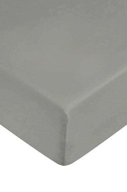 Decolores S9807855 - Fitted bottom sheet Liso Steel Single Smooth
