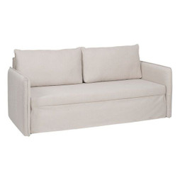 BigBuy Home S8804338 - Sofa Beige Polyester Leinen 210 x 93 x 95 cm