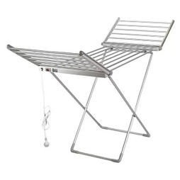 Fulmo S7921865 - Klappbarer elektrischer Wäscheständer 94 x 54 x 70 cm 230 W
