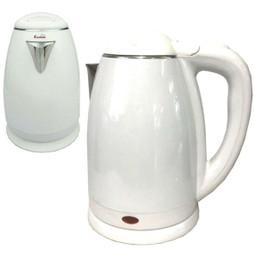 COMELEC S0453480 - Bouilloire WK7321 Blanc 1500 W 1,8 L