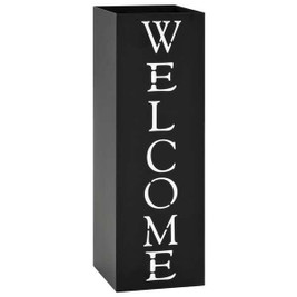 vidaXL 295771 - Umbrella Stand Welcome Steel