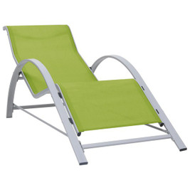 vidaXL 3006524 - Sunlounger Textilene and Aluminium