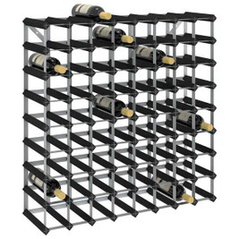 vidaXL 3005479 - Wine Rack for 72 Bottles Solid Pine Wood
